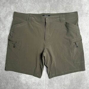 511 Tactical Mens 40 Shorts Zip Pockets Hiking Fishing Gorpcore Utility Gray